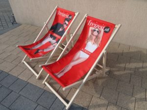 Tumbonas personalizadas y publicitarias